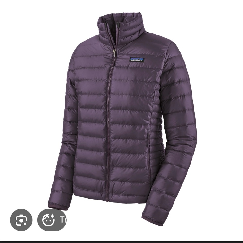 Patagonia Women's Dark Purple Puffer Jacket